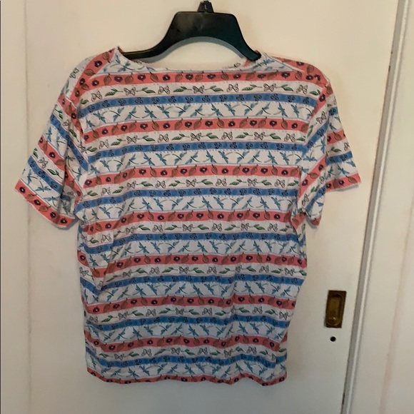 Funky Patterned Stripe Tee - Picture 2 of 2